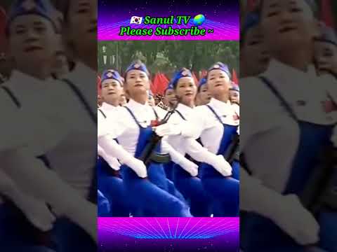 [vietnam lady soldiers] 베트남여군열병식, 