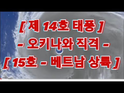 [ 제 14호 태풍 - 오사카 직격 ] - 제 15호 태풍 : 베트남 상륙, 